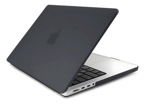 Capa Hard Case Preta Fosca Macbook Pro Retina Air 11 13 15