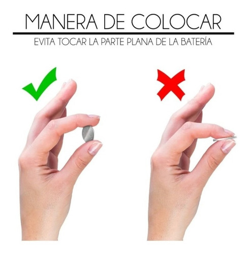 2 Pack De 5 Pilas De Botón Litio 3v