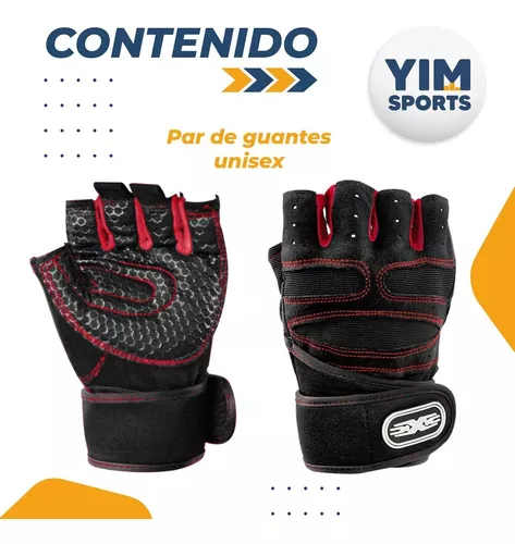 Guantes GYM Tácticos Crossfit Fitness Gimnasio Mujer Hombre Un Par, Moda  de Mujer