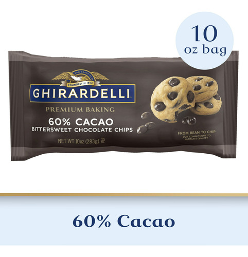 Ghirardelli 60% Cacao Bittersweet Chispas De Chocolate