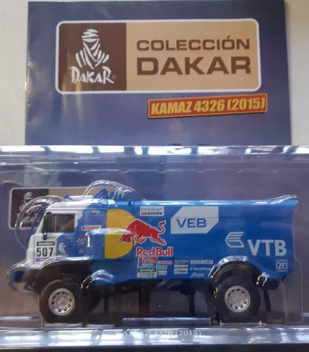 Kamaz 4326 Dakar 2015 1/43 Color Celeste