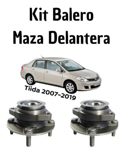 2 Baleros Maza Delantero Tiida 2013 Original