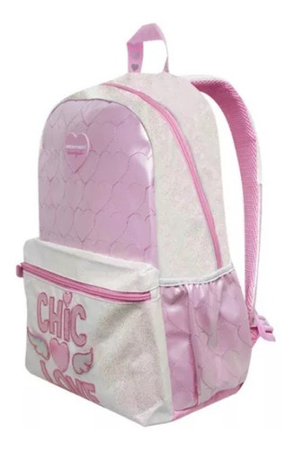 Mochila Mooving De Espalda Quitapesares 18'' Reforzada Color Chic 1613223
