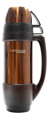 Termo De Acero 1.2lts Marca Thermos Acero Inox Anti-derrame