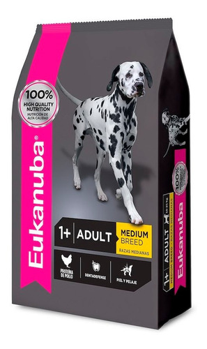 Eukanuba Adult Medium Breed X 15 Kg  