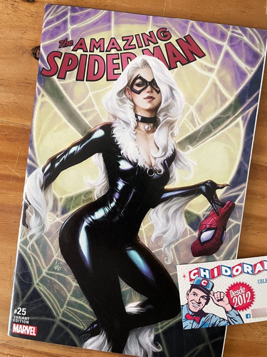Comic - Amazing Spider-man #25 Sexy Artgerm Black Cat