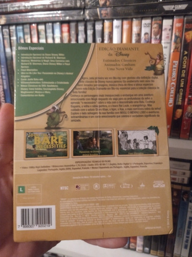 Blu-ray Mogli: O Menino Lobo - Edição Diamante Com Luva