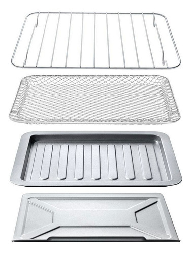 Horno Freidora De Airedigital Gourmia Gtf1150 11funciones Gris