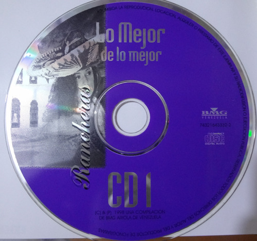 Lo Mejor De Lo Mejor - Rancheras - 2 Cd - 7$