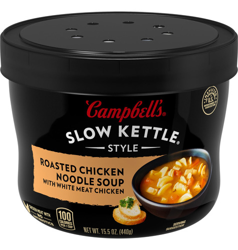 Campbell's Slow Kettle Style Sopa De Fideos De Pollo Asado C