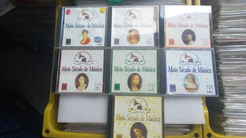 Coleção Cd's Meio Século De Música (completa, 7 Volumes)