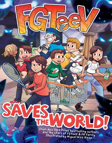 Libro Fgteev Saves The World - Fgteev