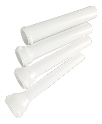Set De 4 Tubos Embutidos Fiambre Entrada Espiral Molino Elec