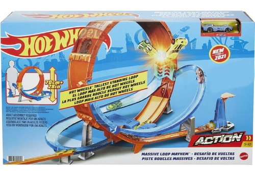 Hot Wheels Pista Desafio De Vueltas Mattel