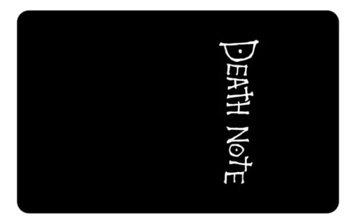 Sticker Diseño Death Note Tarjeta Bip / Debito