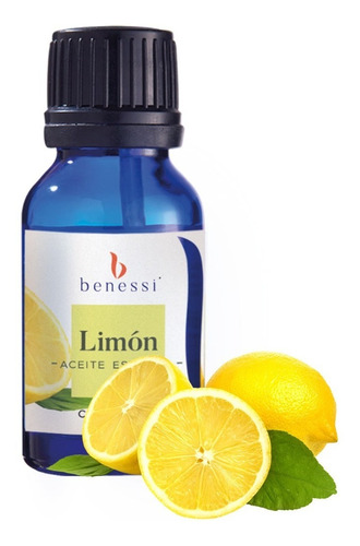 Limón Aceite Esencial Benessi Aromaterapia Difusor Masaje