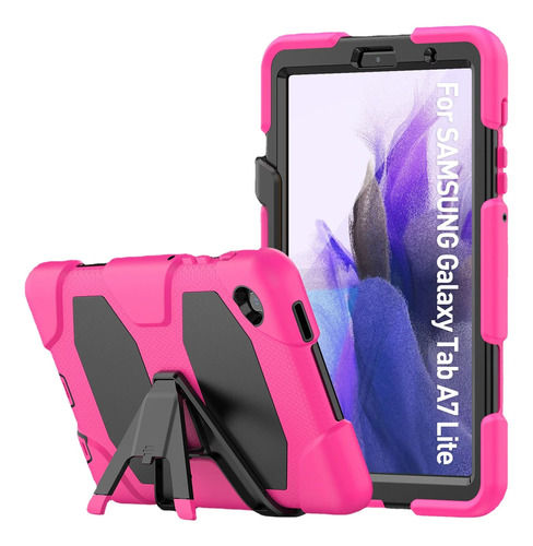 Funda Uso Rudo Compatible Para Galaxy Tab A7 Lite 8.7 T220