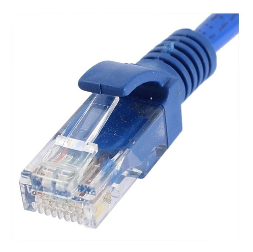 Cable De Red 15 Metros Armado Utp Pc Módem Smart Cat. 5e Rj4