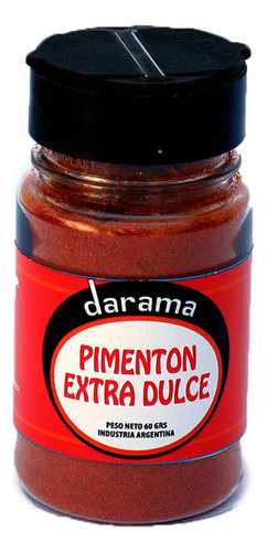 Pimentón Extra Dulce Darama Salero 60 G