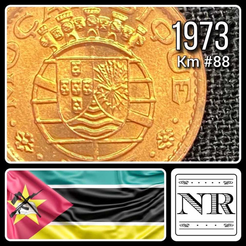 Mozambique - 20 Centavos - Año 1973 - Km #88 - Colonia :
