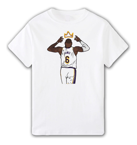 Remera King James - Lebron 23 Deportes Aesthetic Unisex