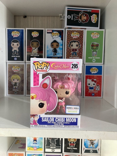 Imagen 1 de 5 de Funko Pop Sailor Moon Chibi Moon 295 Sticker Bornes Nobles