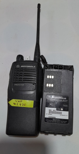 Radio Marca Motorola.  Modelo Pro5150. En Uhf.