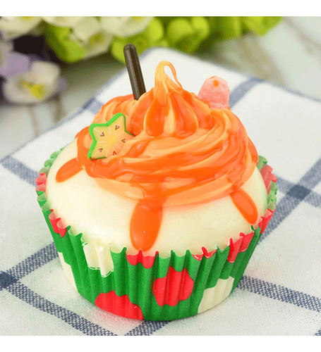 Cupcake Learning Toys Simulation Cupcake Fake Fruit 6 Unidad
