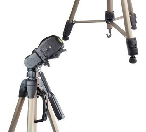 Imagem 2 de 3 de Tripé Greika Weifeng Wt-3750 Até 3.5 Kg 1.60mt + Bolsa