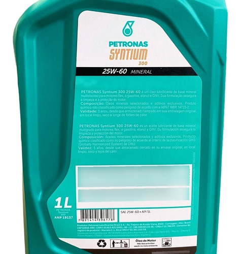 Óleo Mach 5 Hm 25w60 Mineral Motor Alta Kilometragem Api Sl