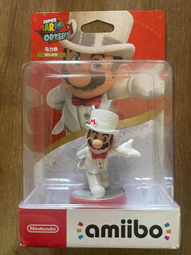 Amiibo Mario Oddisey Nintendo