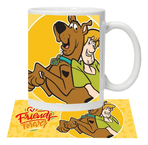 Tazon Amigos Por Siempre Scooby Doo Grafimax