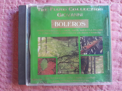 Cd Giovanni The Piano Collection Boleros