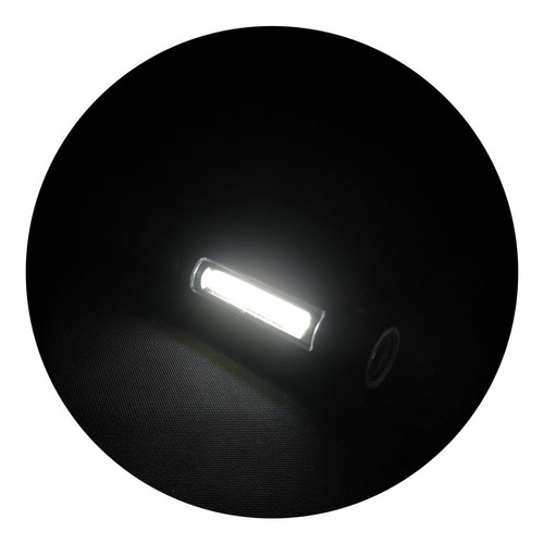 Imagen 2 de 7 de Combo 2 Linternas Cob Luz Led Gancho Colgable Tipo Táctica