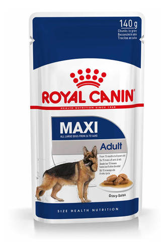 Royal Canin Pack X 12 Sobres/pouch Maxi Adulto X 140 Gr