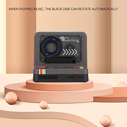 Altavoz Bluetooth Portátil, Reproductor De Música De Casete