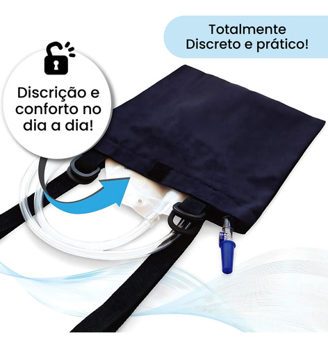 Bolsa Lateral Para Coletor De Urina/sonda Vertical Discreta Bekcommerce