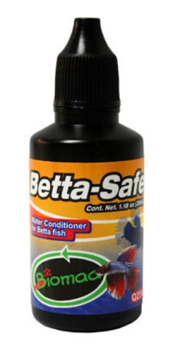 Acondicionador Betta Safe Para Acuarios Con Peces Betta 5pz 