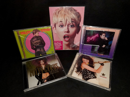 Miley Cyrus Colección Cd Dvd Original Pop Album Nuevo