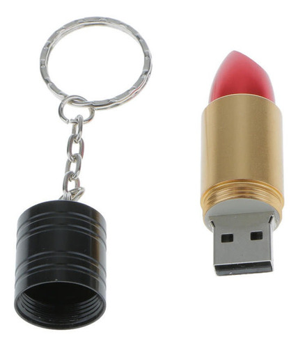 Imagem 3 de 7 de Forma De Batom Laptop Thumb Drive Flash Memory Stick Pen