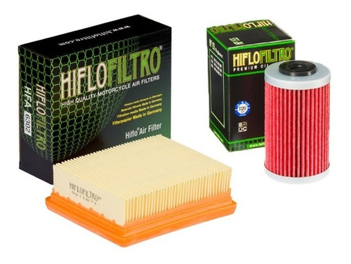 Kit Filtros Ktm Duke 200 390 Aire Aceite Hiflo Filtro