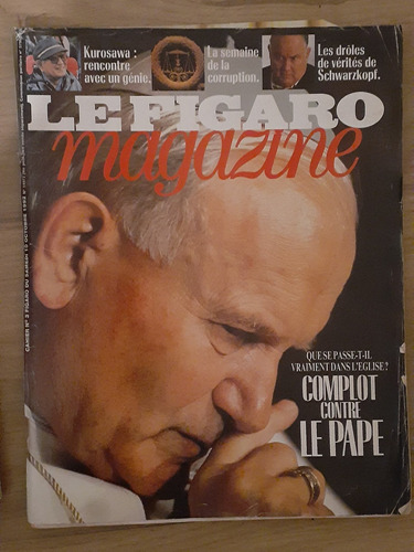 Le Figaro Magazine 10/10/1992  Jean Paul Il Complot Francés