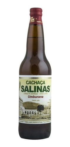 Imagem 2 de 3 de Cachaça Salinas Umburana - 600ml