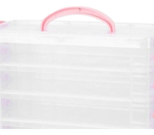 Estuche De Transporte Para Rotuladores, Caja De Hebilla Rosa