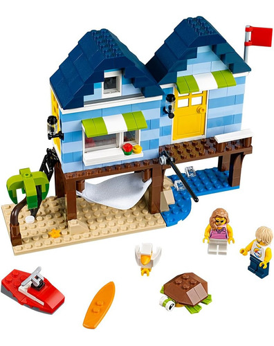 Set Juguete De Construc Lego Creator Vacaciones Playa 31063