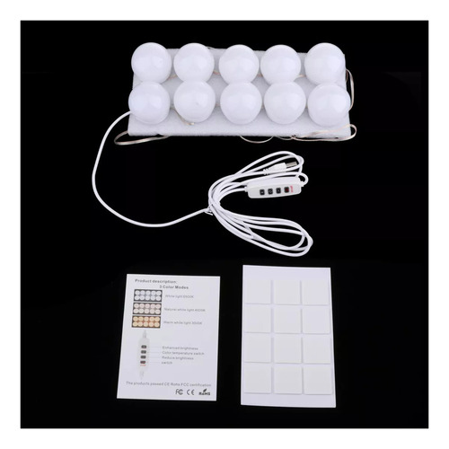 Aa Focos Led Regulables - Luces Para Espejo De Tocador 10