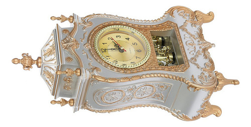 Qw Reloj De Mesa Vintage De Plástico, Estilo Antiguo,