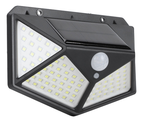 Lámpara Solar De Pared Con 100 Led Y Sensor De Movimiento