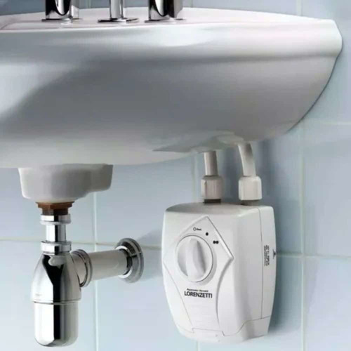 Aquecedor Elétrico De Água Versátil Lorenzetti 5500w 220v Cor Branco 127v