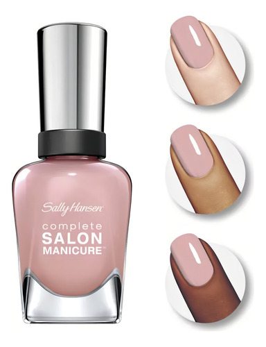 Esmalte Para Uñas Sally Hansen Beauty Complete Salon Manicure Color 343 Mauvin' On Up 14.7 Mililitros